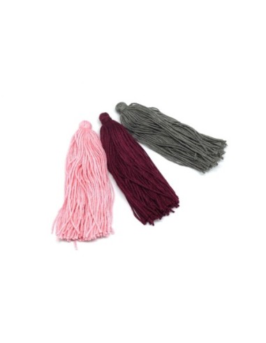 Pompon en coton pour attrape rêve