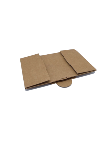 Boite pour stocker et présenter des produits en carton kraft