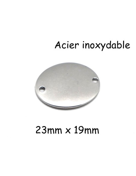 Anneau de plaque métallique magnétique en acier inoxydable, pour