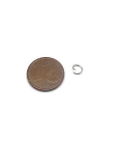 Anneau de jonction en acier inoxydable 5mm x 0,8mm 2