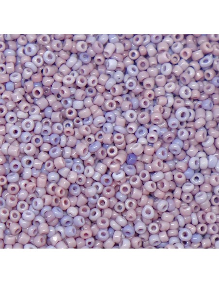 Petite perles de rocaille 2mm pour broderie violet lavande