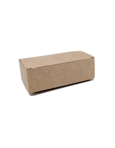 Boite cadeau carton kraft fin