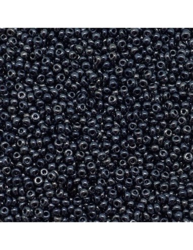 Mini perle gris hématite