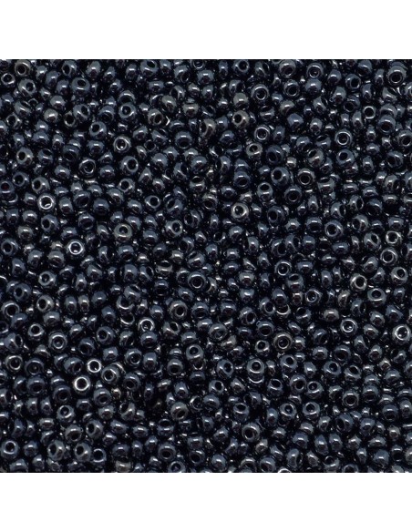 Mini perle gris hématite