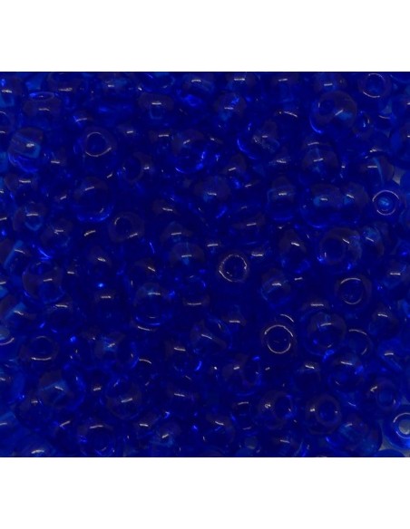 Perle de rocaille bleu 5mm