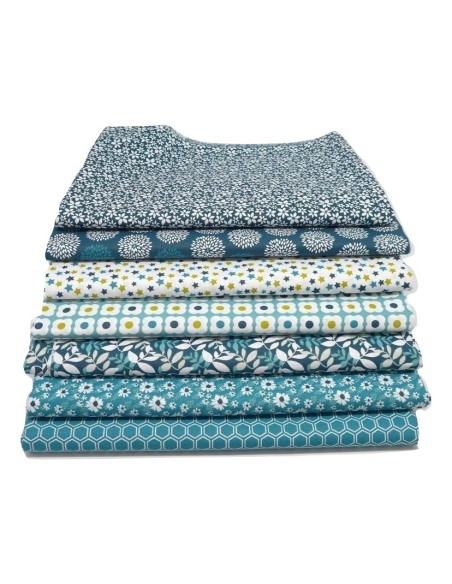 Tissus pour création couture pas cher en coton, tissus pour patch pas cher