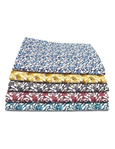 Tissus pour patch pas cher motif feuillage, diverses couleurs