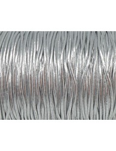 Fil élastique 1,5mm de couleur argenté pour bracelet 2