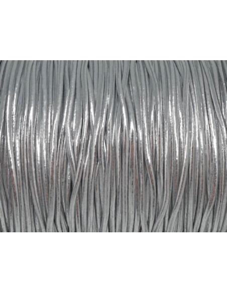 Fil élastique 2mm argenté pour emballage cadeau