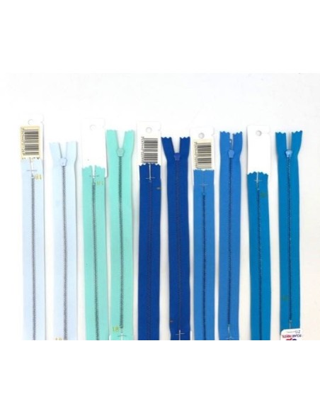 Fermeture éclair métallique 18cm pas chère non séparable Eclair Prestil