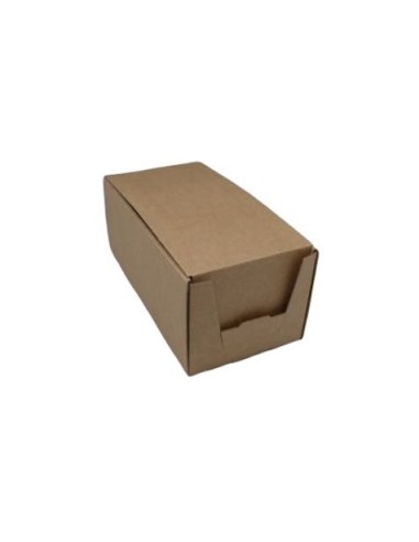 Boite de rangement marron kraft pas chère