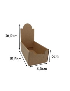 Boite présentoir kraft pas chère 550G