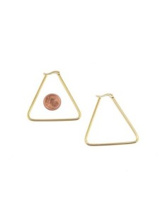 BO triangle doré en acier ions pour création DIY 2