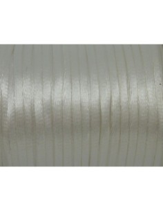 Cordon queue de rat 2mm blanc