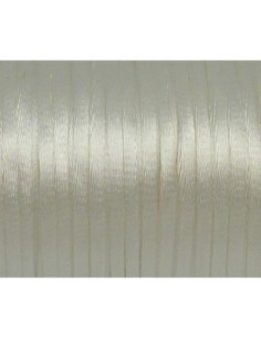 Cordon queue de rat 2mm blanc 2