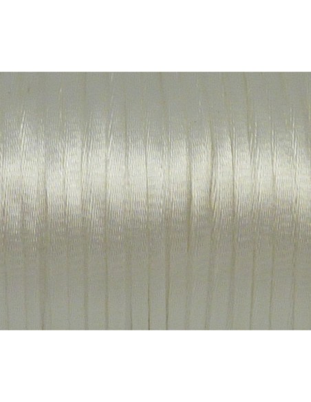 Cordon queue de rat 2mm blanc
