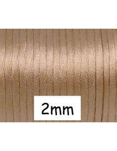 Cordon queue de rat pas cher 2mm doré