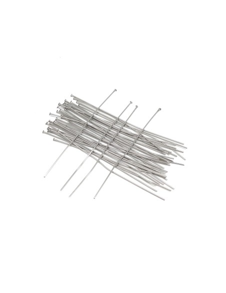 Tige clou 7cm à tête plate en acier inox pas chère