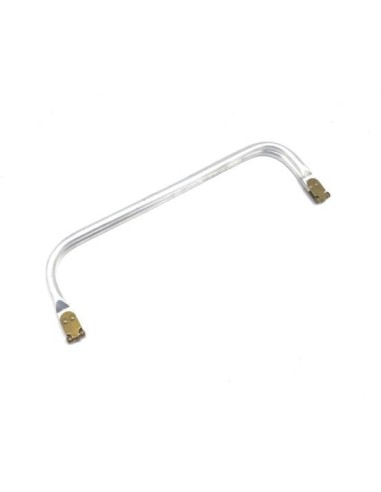 Fermoir tubulaire argenté pour création sac marry poppins