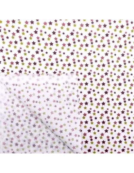 Tissu 100% coton pour lingettes réutilisables