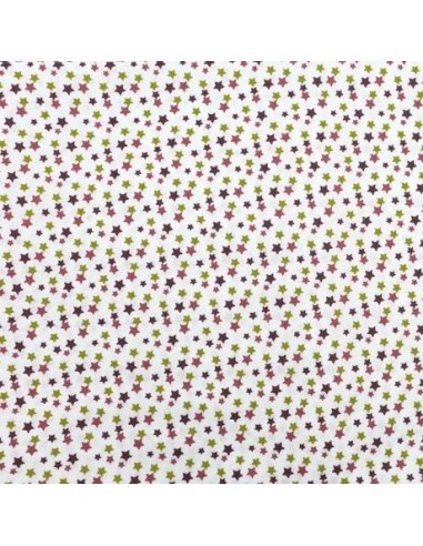 Tissu  à étoiles en coton pas cher