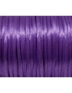 Ficelle chinoise pas chère parme, violine 2mm 2