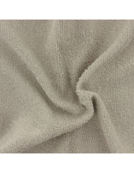 Tissus éponge de bambou gris grège - vendu par 20cm