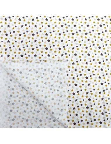 Tissu étoile en coton pas cher