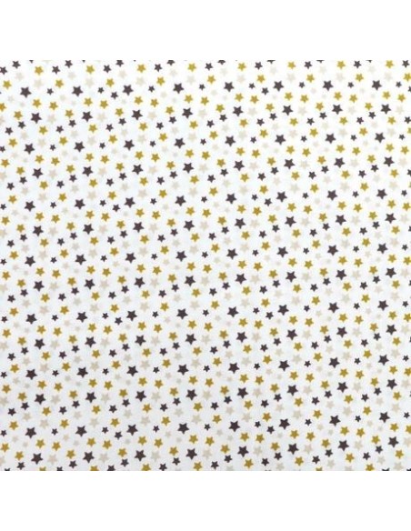 Tissu à motif féerique 100% coton pour création de doudou