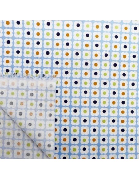 Tissu coton à fleurs pour création rideau Tissu coton à fleurs pour création rideau