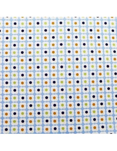 Tissu 100% coton pas cher motif fleurs