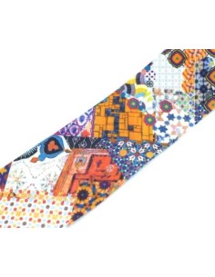 Hausse de ceinture multicolore style millefiori pour jupe pas chère