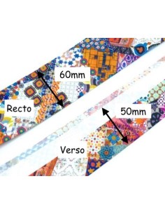 Hausse de ceinture multicolore style millefiori pour jupe pas chère 2