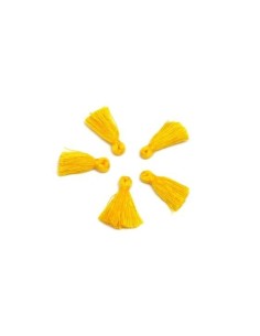 Petit pompon jaune bouton d'or, impérial de 2cm pas cher