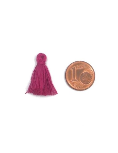 Petit pompon rose byzantin pas cher