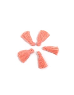 Petit pompon corail 2cm pas cher
