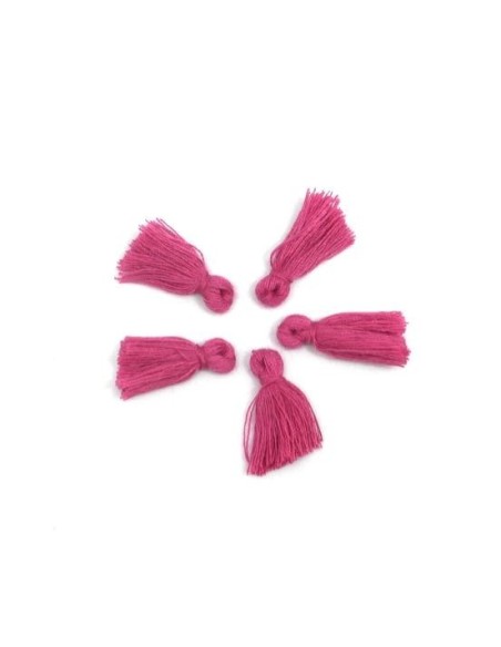 Petit pompon rose fuchsia de 2cm pas cher