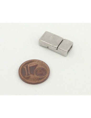 Fermoir aimanté pour lanière cuir de 6mm