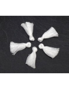 Pompon blanc pas cher