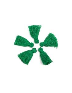 Petit pompon vert herbe de 2cm