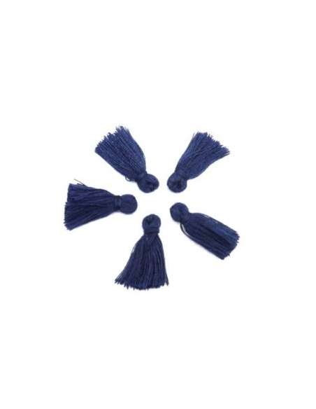 Pompon bleu marine pas cher