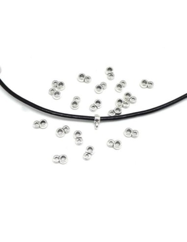 Bélière argenté en métal pas chère