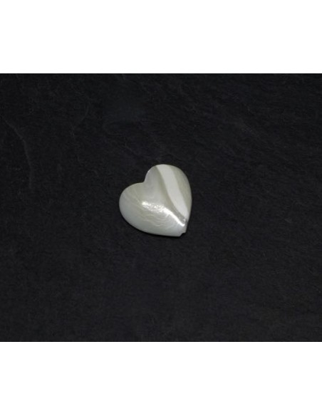 Perle connecteur nacre 15mm pas chère