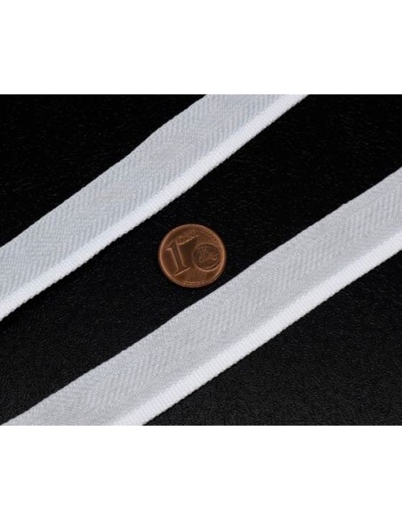 Ruban blanc pas cher en polyester 16mm