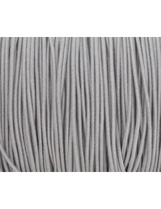 Cordon élastique 1,5mm gris clair - Idéal réalisation DIY 2