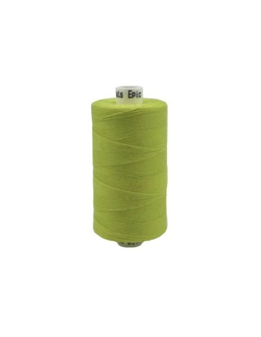 Fil à coudre vert anis 100% Polyester COATS EPIC 80 - bobine 1000m