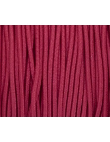 fil élastique rond 1,3mm rose pas cher