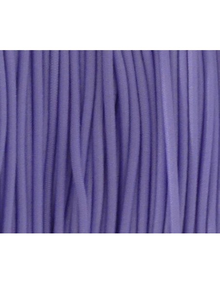 Cordon élastique 1,2mm parme lavande - Idéal création couture, DIY