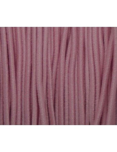 Cordon élastique 1,4mm rose pâle - Idéal création DIY