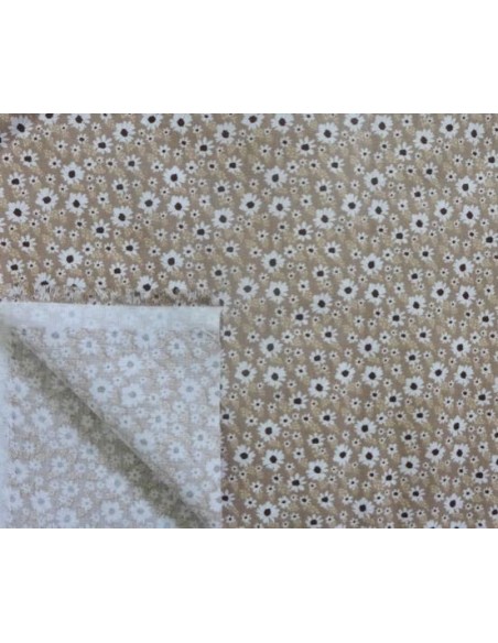 Tissu coton OEKO TEX à fleur pour masque pas cher